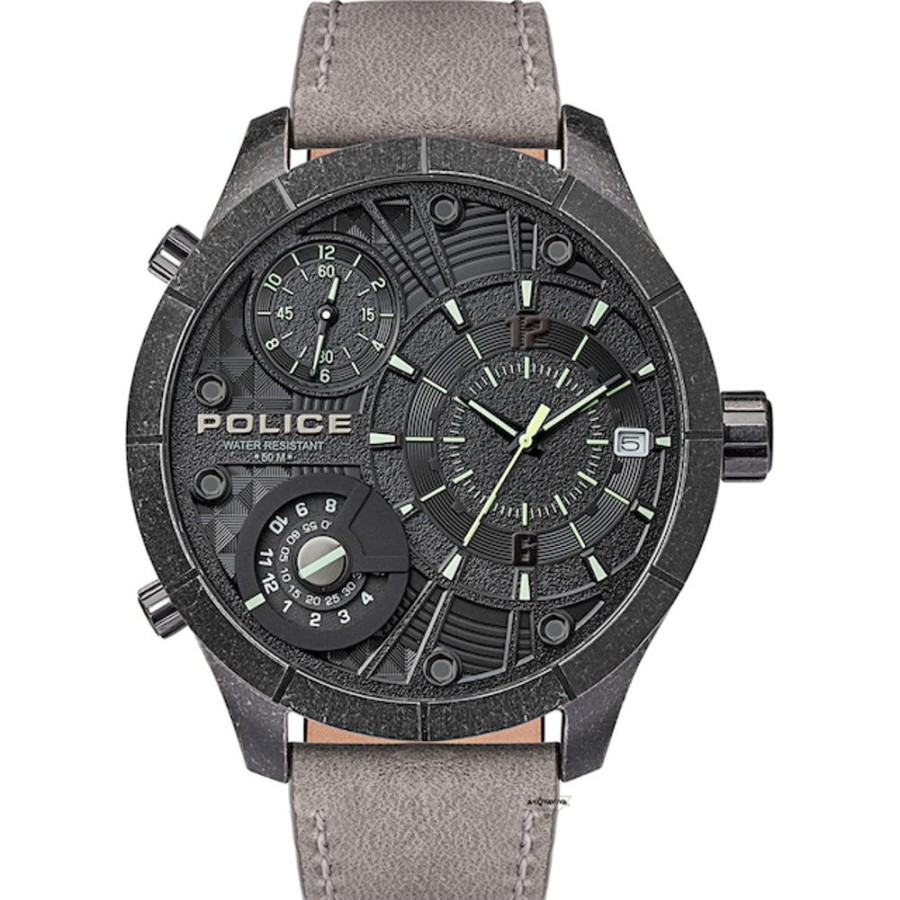 Uomo Police Quarzoorologi Quarzo Uomo | Orologio Bushmaster Police Pl.15662Xsqs/02