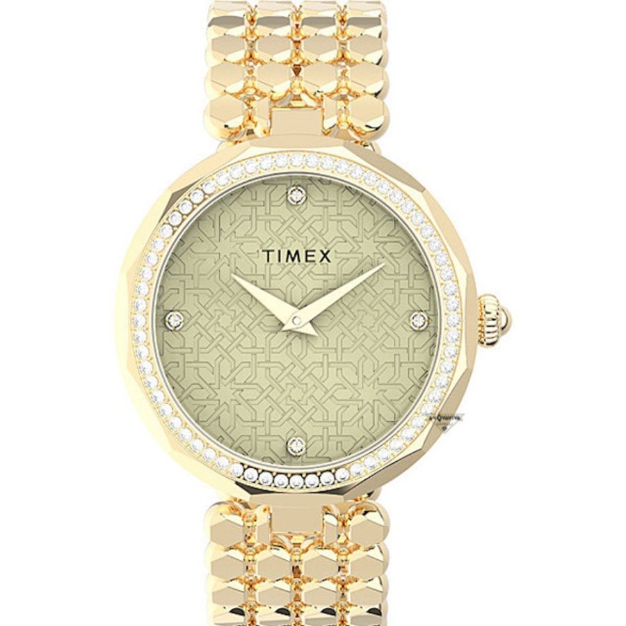 Donna Acquaviva Gioielli Quarzoorologi Quarzo Donna | Orologio Women'S Jewelry Timex Tw2V02500