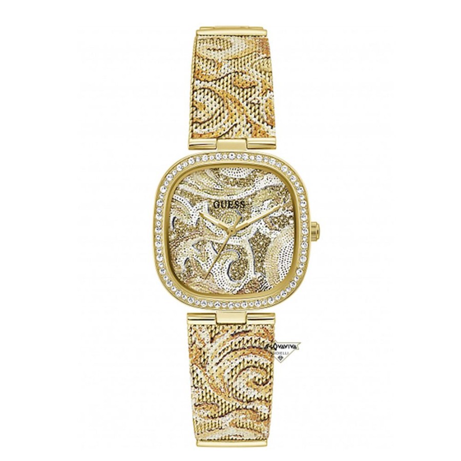 Donna Acquaviva Gioielli Quarzoorologi Quarzo Donna | Orologio Tapestry Guess Gw0304L2