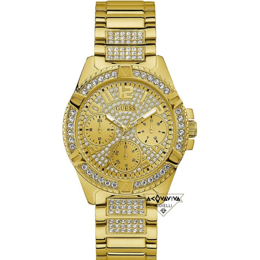 Donna Acquaviva Gioielli Quarzoorologi Quarzo Donna | Orologio Lady Frontier Guess W1156L2