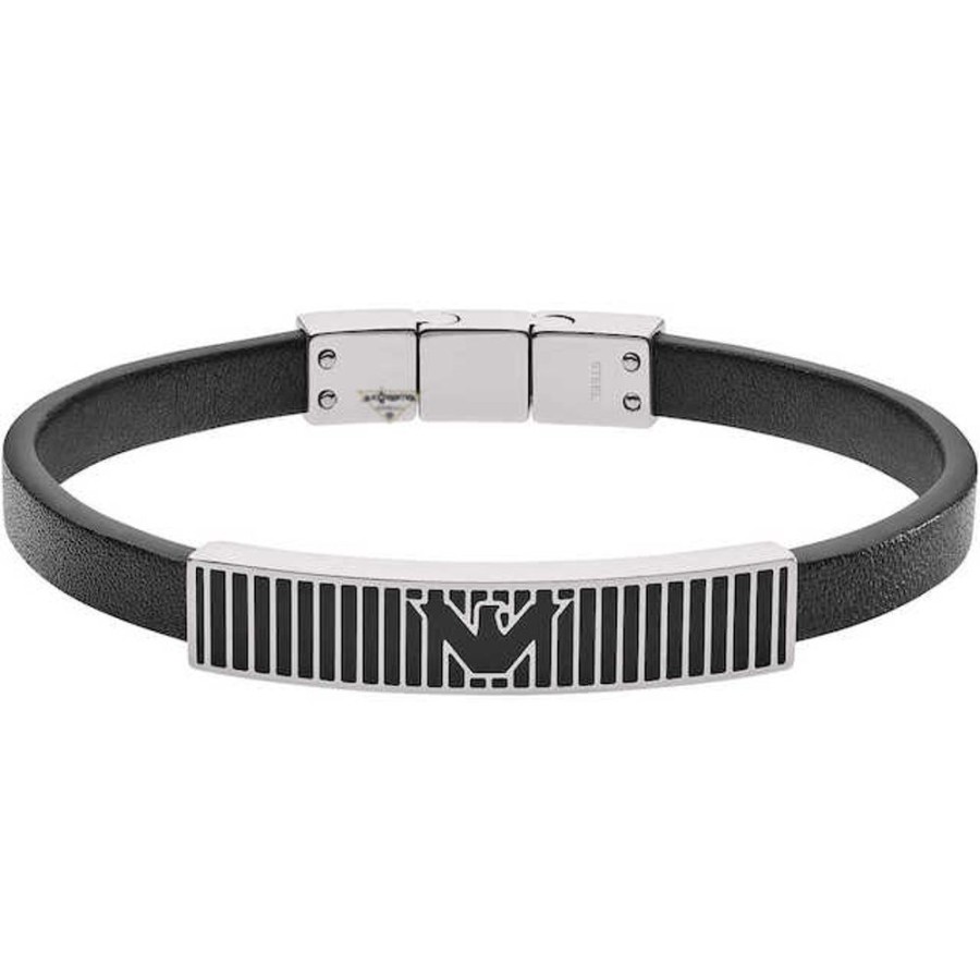 Uomo Armani Braccialibracciali Da Uomo | Bracciale Emporio Armani Egs2728040