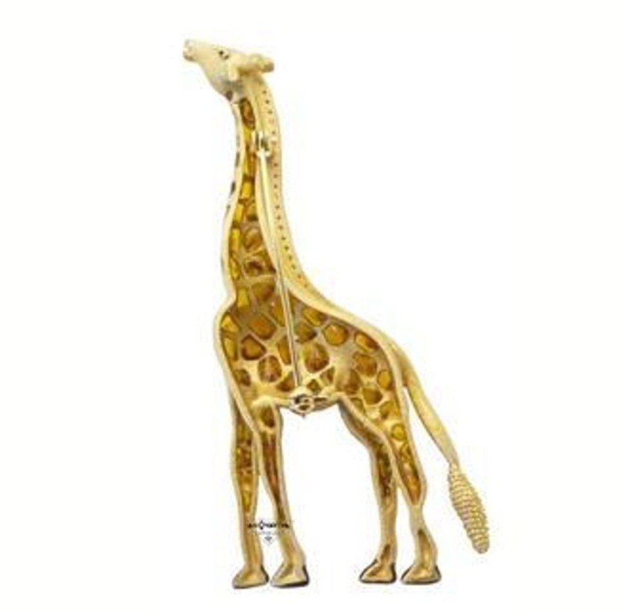 Donna Misis Spillespille Da Donna | Spilla Con Simbolo Delle Giraffa Africa Queen Misis Sp01745