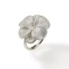 Donna Misis Anellianelli Da Donna | Anello In Argento, Zirconi Flora Misis An03501Rh