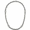 Donna Acquaviva Gioielli Collanecollane Da Donna | Collana In Argento Interlocking G Gucci Ybb620796001