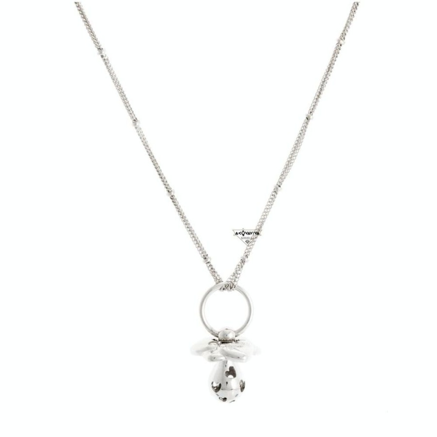 Donna Anirosa Collanecollane Da Donna | Collana Chiamangeli A Forma Di Ciuccio Anirosa