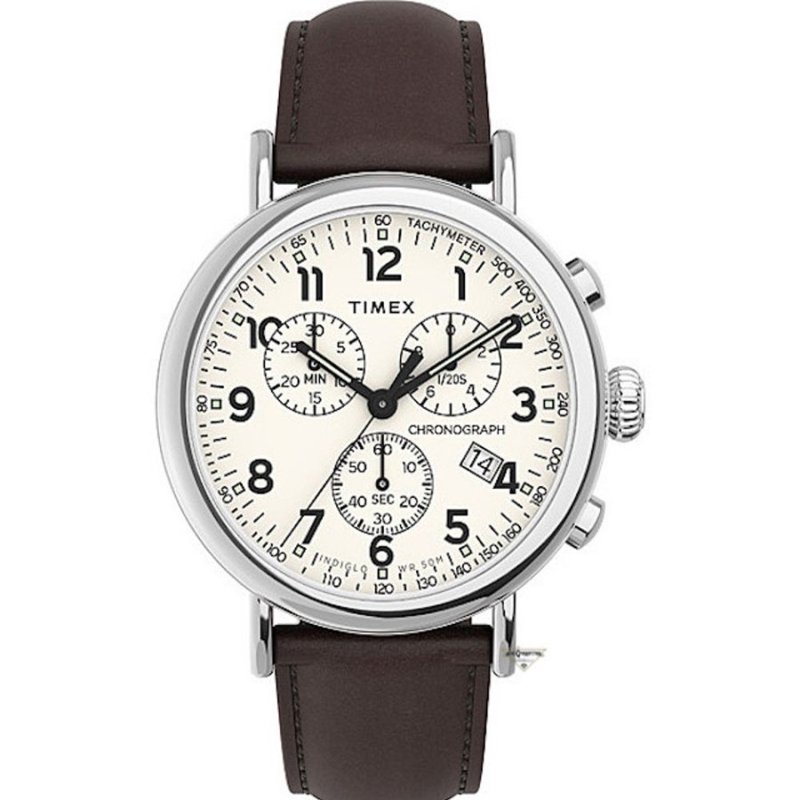 Uomo Timex Quarzoorologi Quarzo Uomo | Orologio Cronografo Standard Timex Tw2V27600