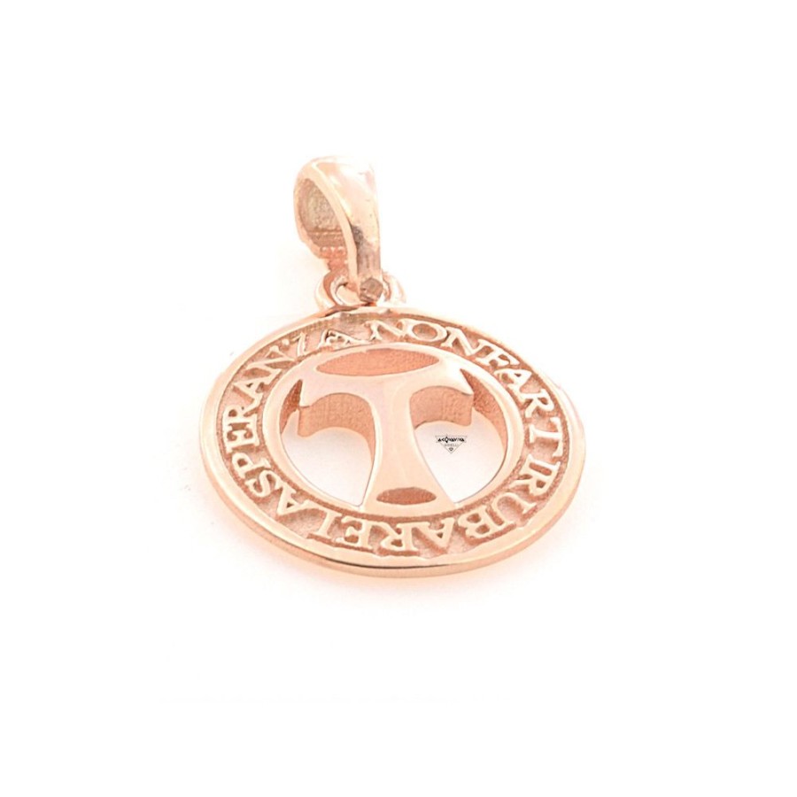 Donna Agios Charmcharm | Medaglia "Numisma" In Argento (Color Oro Rosa) Agios