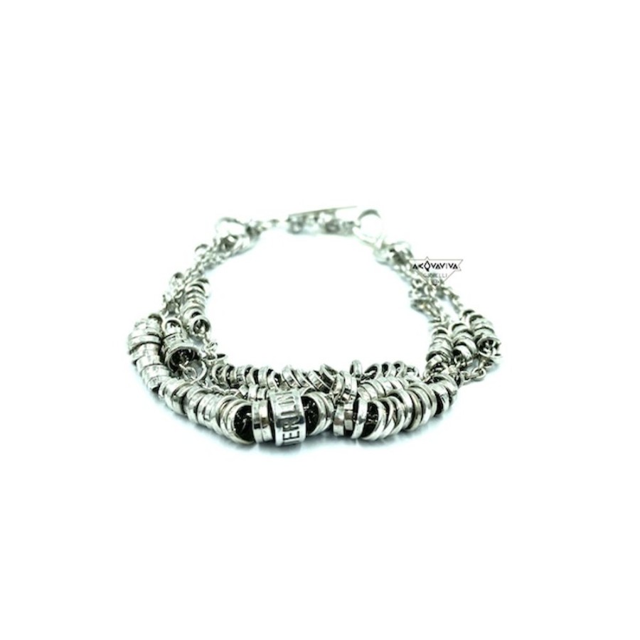 Uomo Maria Cristina Sterling Braccialibracciali Da Uomo | Bracciale Maria Cristina Sterling G1432