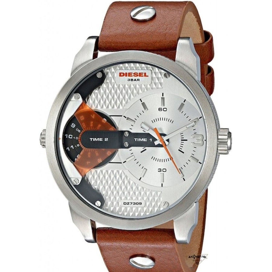 Uomo Diesel Quarzoorologi Quarzo Uomo | Orologio Multifunzione Little Daddy Diesel Dz7309