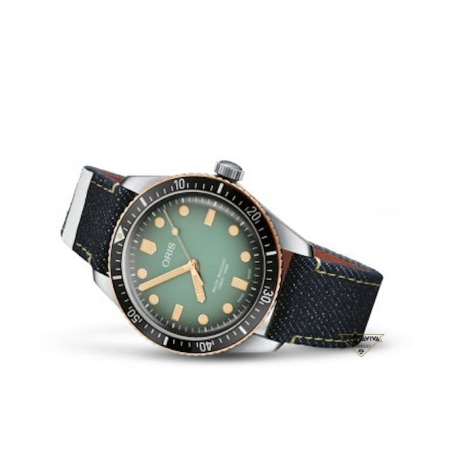 Uomo Oris Automaticiorologi Automatici Da Uomo | Orologio Automatico Divers Sixtyfive Oris 01 733 7707 4337