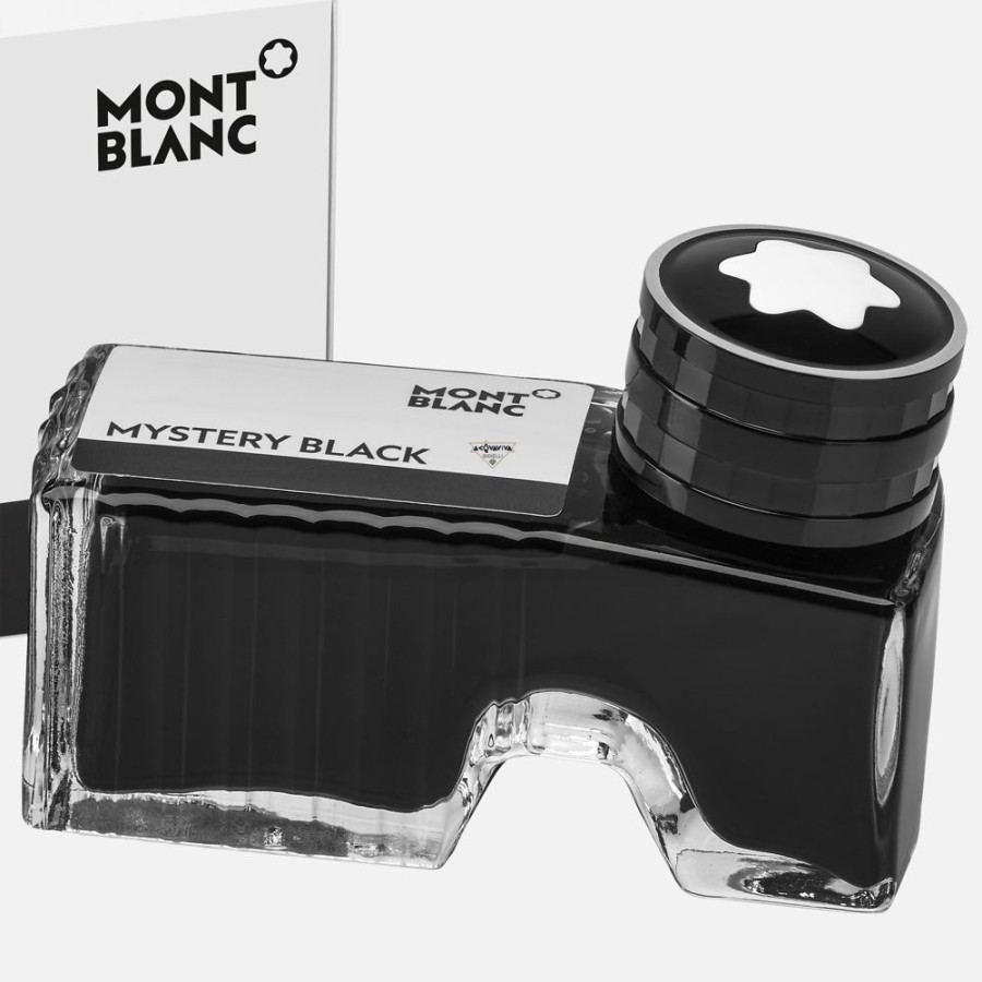 Donna MontBlanc Pennepenne Da Donna | Boccetta D'Inchiostro Mystery Black (Nero)