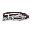 Uomo Acquaviva Gioielli Braccialibracciali Da Uomo | Bracciale Neptuno Mariacristina Sterling G1820