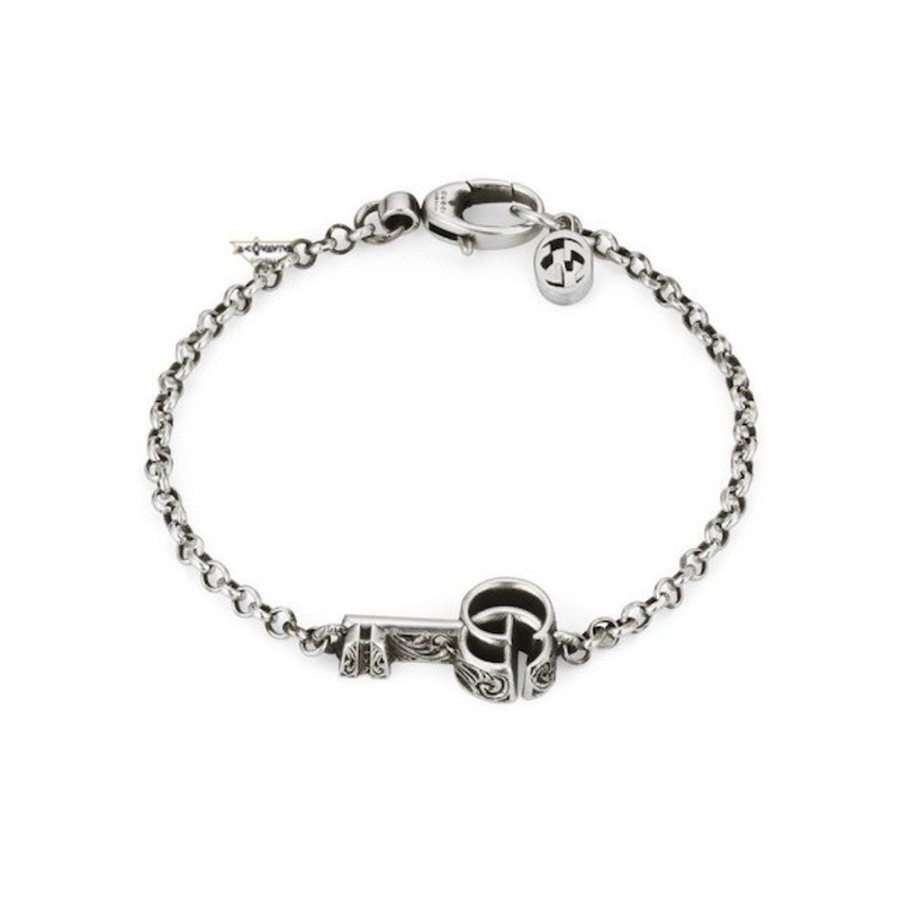 Uomo Gucci Braccialibracciali Da Uomo | Bracciale Gucci Yba632207001