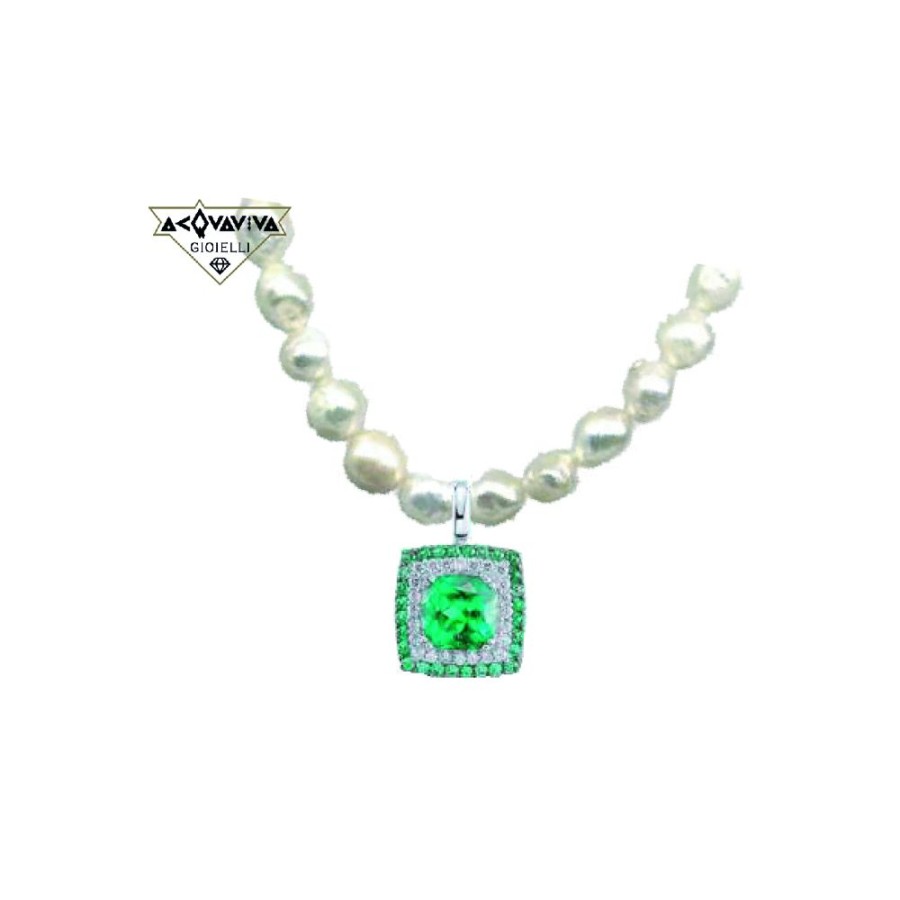 Donna VeryNice Collanecollane Da Donna | Collana Di Perle Con Pendente Verynice