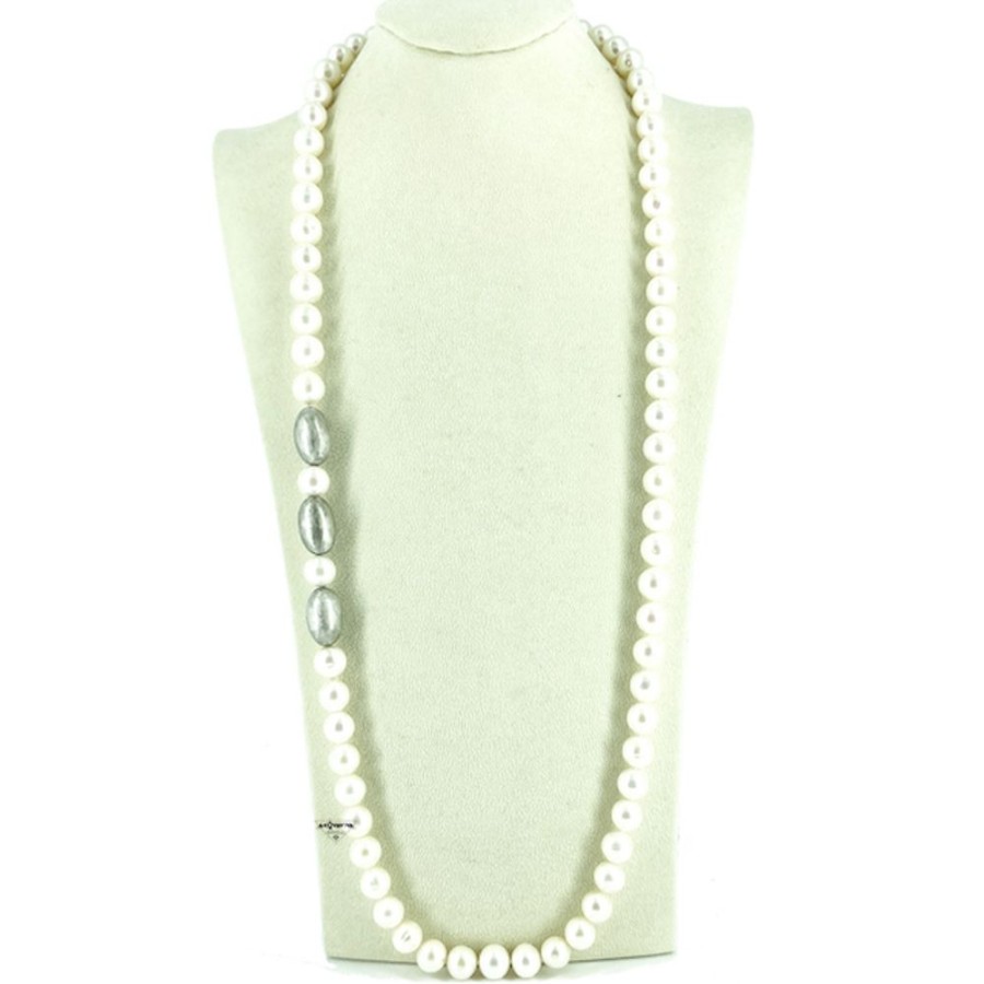 Donna Soara Collanecollane Da Donna | Collana In Argento Eperle Soara