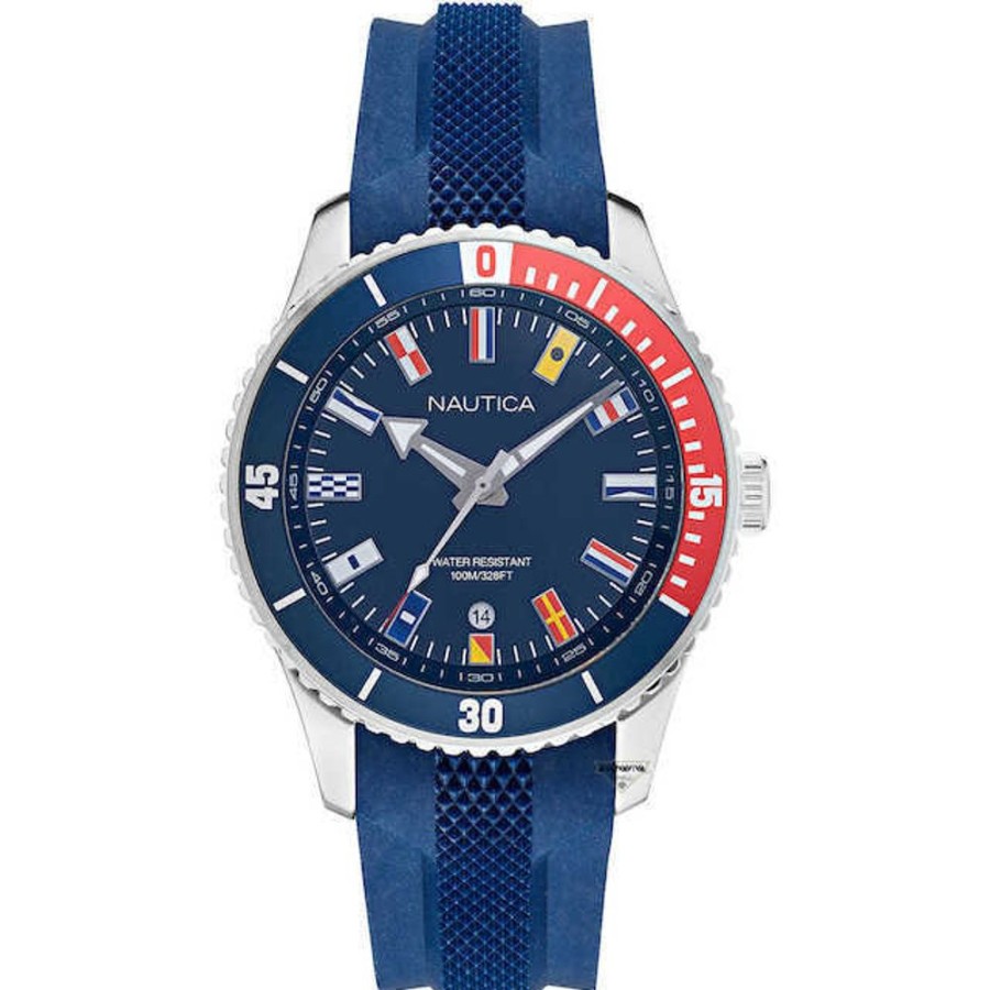 Uomo Acquaviva Gioielli Quarzoorologi Quarzo Uomo | Orologio Multifunzione Pacific Beach Nautica Nappbs038