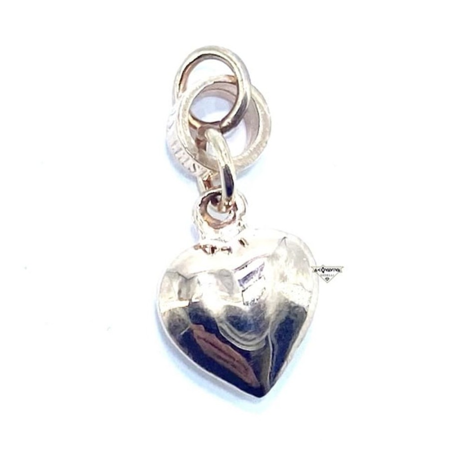 Donna Acquaviva Gioielli Charmcharm | Charm Cuore Rose Mariacristina Sterling G4112