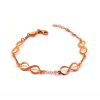 Donna Le B D'or Braccialibracciali Da Donna | Bracciale 4 Infinito Con Incisione Lebd'Or