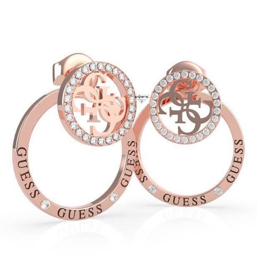 Donna Acquaviva Gioielli Orecchiniorecchini Da Donna | Orecchini Equilibre Guess Jube79096Jw