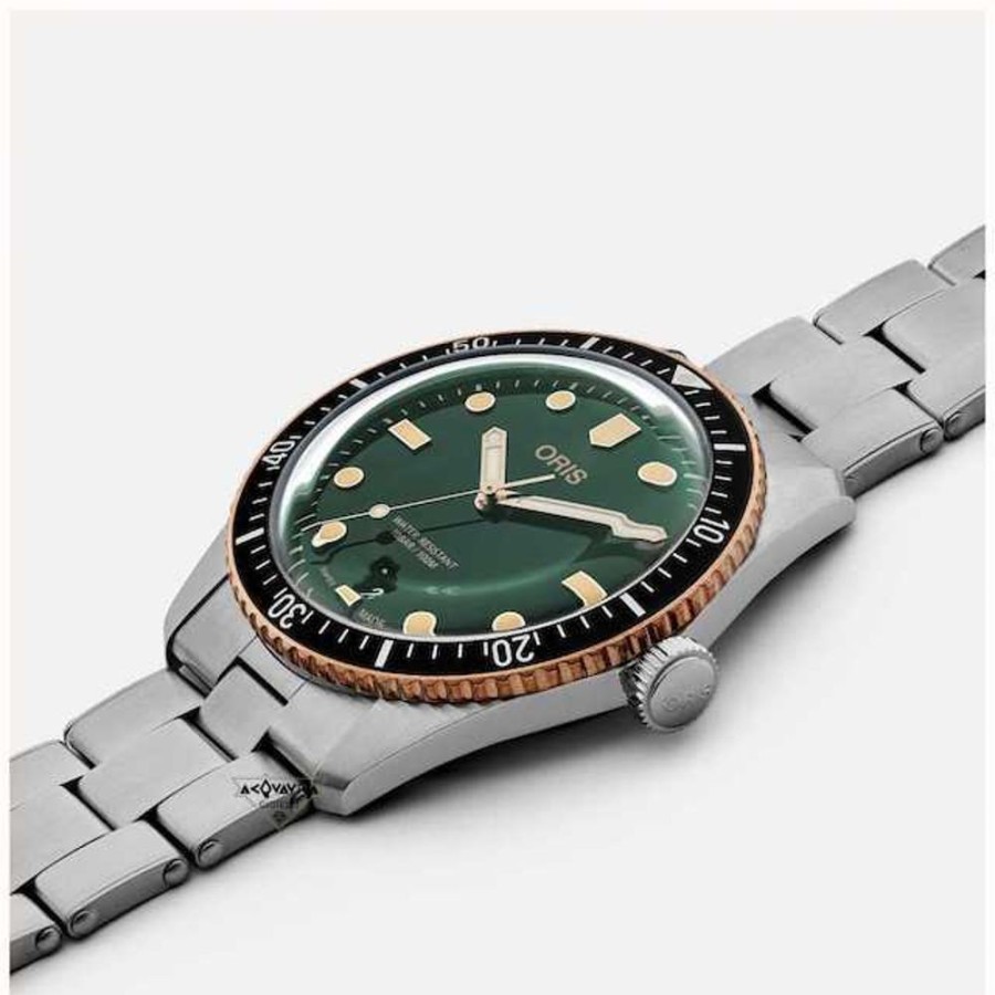 Uomo Oris Automaticiorologi Automatici Da Uomo | Orologio Automatico Cronografo Divers Sixtyfive Oris 01 771 7744 4354-07 8 21 18