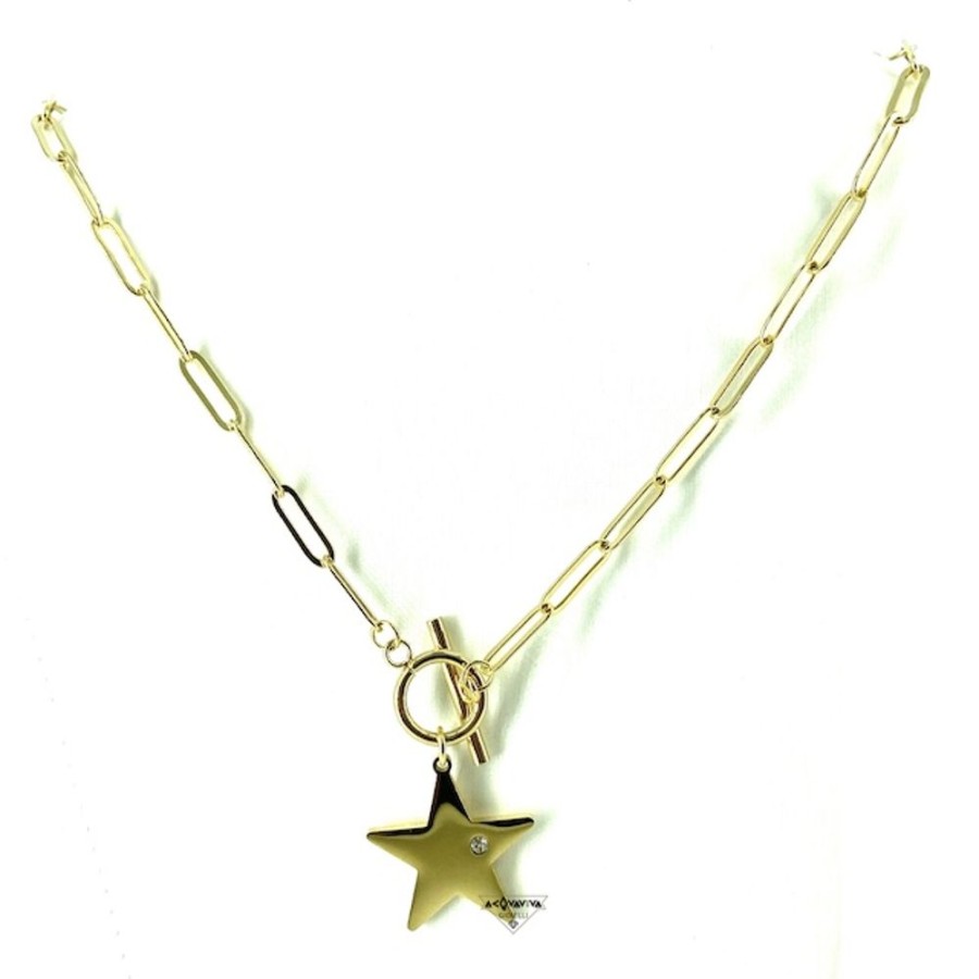 Donna Acquaviva Gioielli Collanecollane Da Donna | Collana A Catena Con Stelle