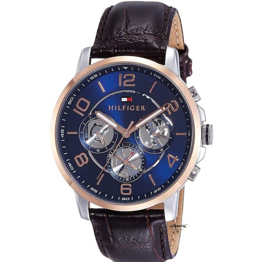 Uomo Acquaviva Gioielli Quarzoorologi Quarzo Uomo | Orologio Cronografo Keagan Tommy Hilfiger Th1791290