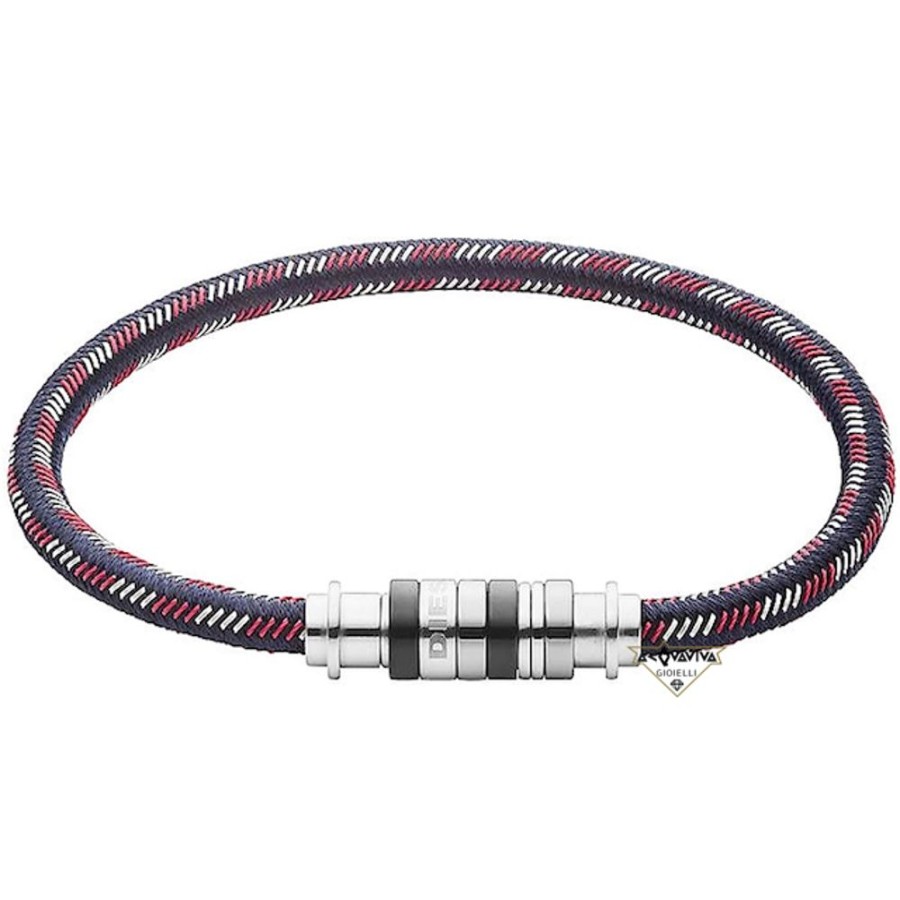 Uomo Diesel Braccialibracciali Da Uomo | Bracciale Diesel Dx1184040