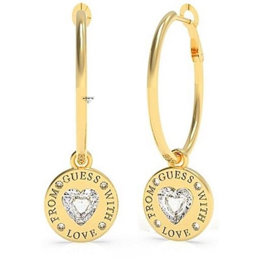 Donna Acquaviva Gioielli Orecchiniorecchini Da Donna | Orecchini With Love Guess Jube70034Jw Gl