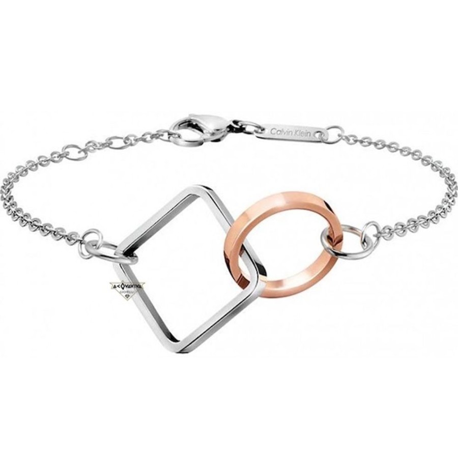 Donna Acquaviva Gioielli Braccialibracciali Da Donna | Bracciale Wonder Calvin Klein Kj4Vpb200100