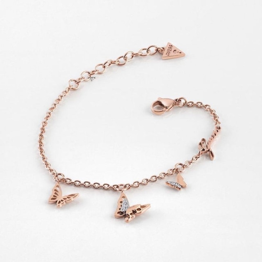 Donna Acquaviva Gioielli Braccialibracciali Da Donna | Bracciale Fly Away Guess Jubb70114Jw