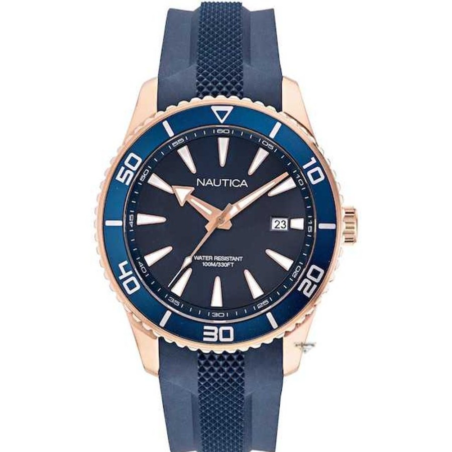 Uomo Acquaviva Gioielli Quarzoorologi Quarzo Uomo | Orologio Pacific Beach Nautica Nappbf915