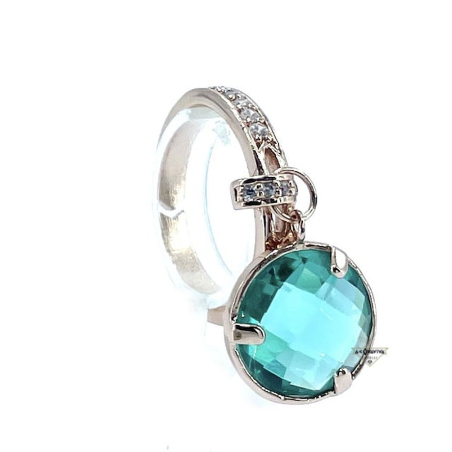 Donna Acquaviva Gioielli Anellianelli Da Donna | Anello Con Charm Raso Anc6