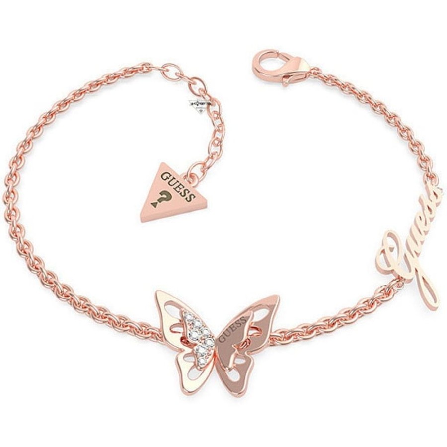 Donna Acquaviva Gioielli Braccialibracciali Da Donna | Bracciale Fly Away Guess Jubb70116Jw