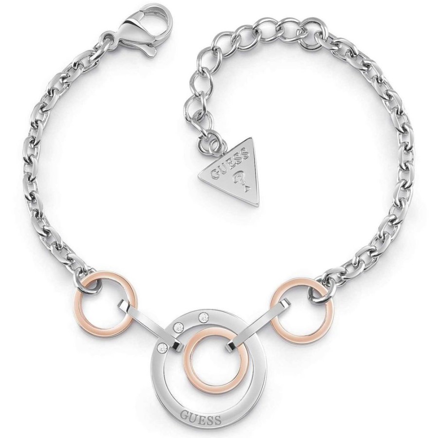 Donna Acquaviva Gioielli Braccialibracciali Da Donna | Bracciale Guess Ubb29030-S