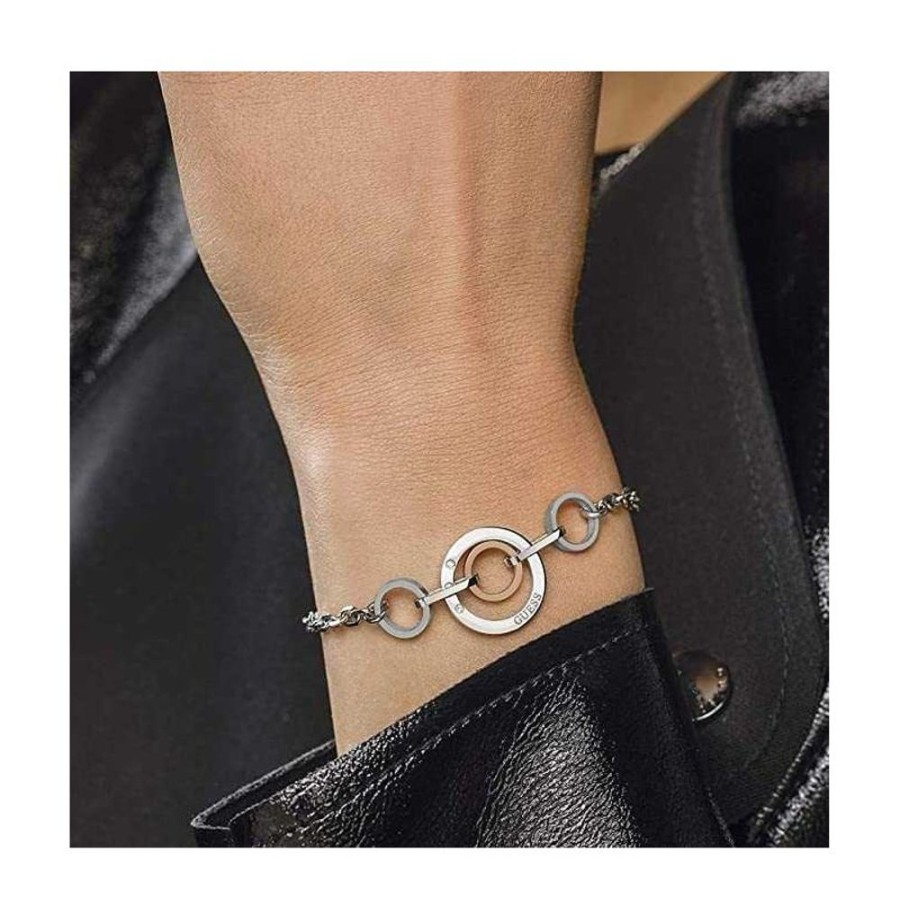 Donna Acquaviva Gioielli Braccialibracciali Da Donna | Bracciale Guess Ubb29030-S