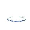 Uomo VeryNice Braccialibracciali Da Uomo | Bracciale Tennis, In Argento E Zirconi Verynice Blu