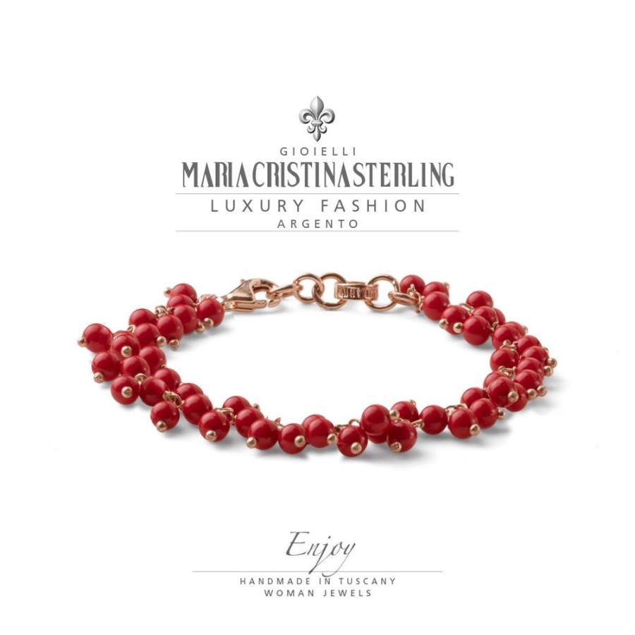 Donna Maria Cristina Sterling Braccialibracciali Da Donna | Bracciale "Enjoy" Mariacristina Sterling G4104