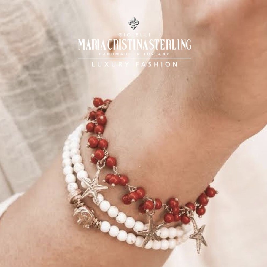 Donna Maria Cristina Sterling Braccialibracciali Da Donna | Bracciale "Enjoy" Mariacristina Sterling G4104