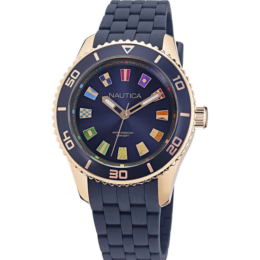 Donna Acquaviva Gioielli Quarzoorologi Quarzo Donna | Orologio Pacific Beach Nautica Nappbf044