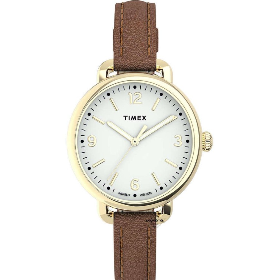 Donna Acquaviva Gioielli Quarzoorologi Quarzo Donna | Orologio Essential Collection Timex Standard Demi Timex Tw2U60000D7