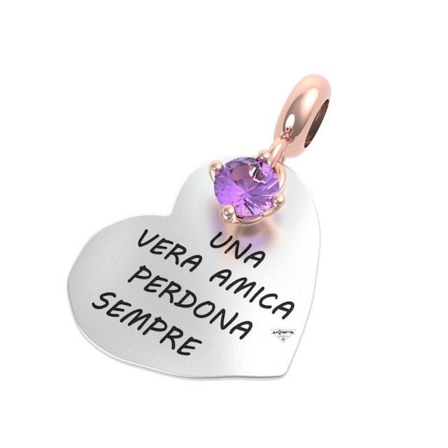 Donna Rerum Charmcharm | Charm Amicizia Una Vera Amica Perdona Sempre Rerum 25024