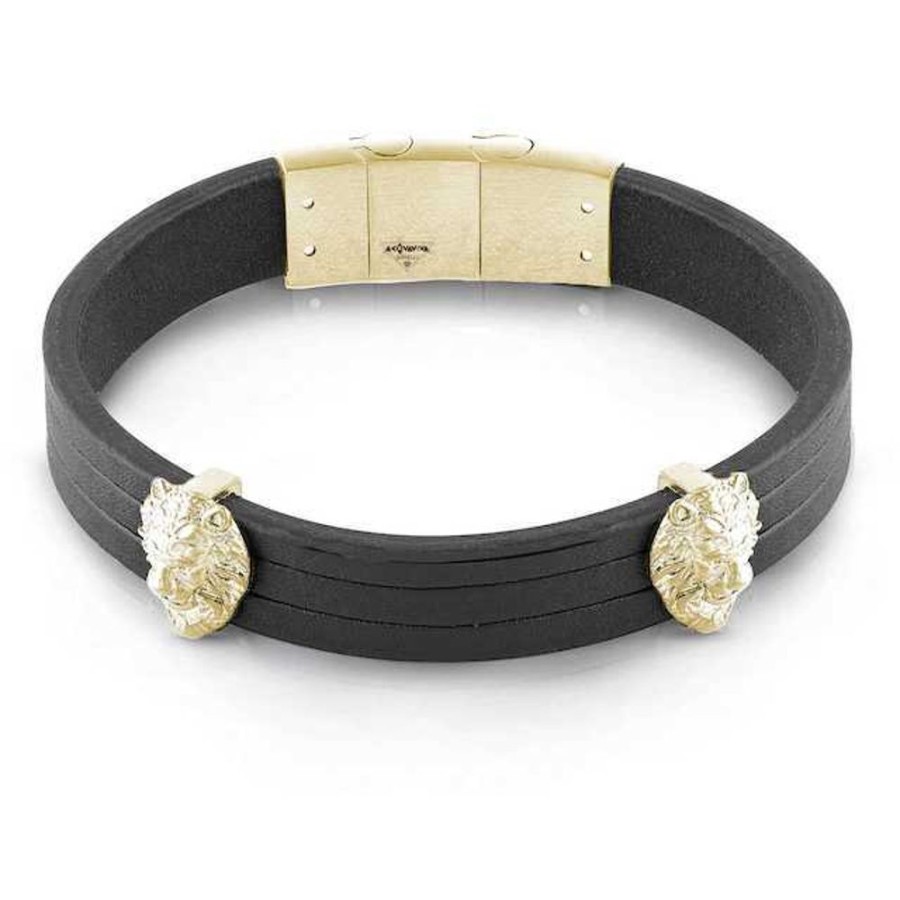 Uomo Guess Braccialibracciali Da Uomo | Bracciale Knight Flower Guess Jumb79007Jw