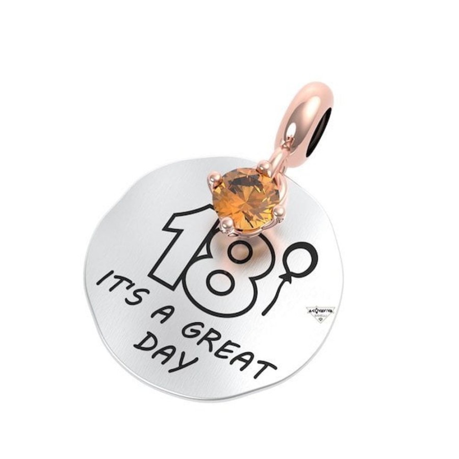 Donna Rerum Charmcharm | Charm Momenti 18° It'S A Great Day 25034