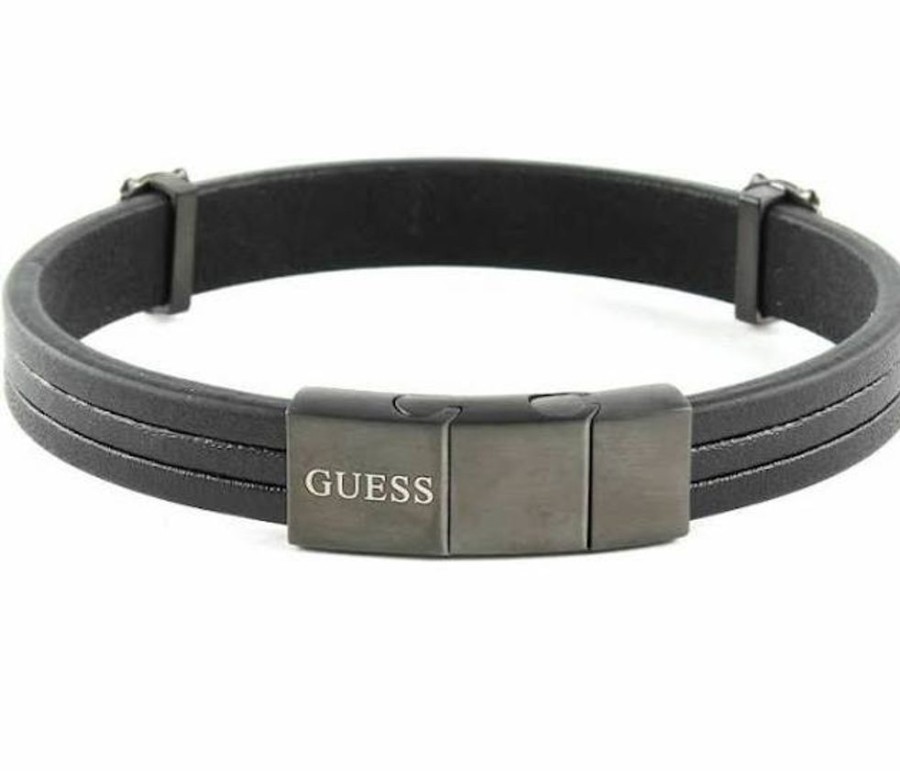 Uomo Guess Braccialibracciali Da Uomo | Bracciale Knight Flower Guess Jumb29011Jw