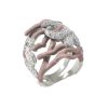 Donna Misis Anellianelli Da Donna | Anello In Argento, Smaltato Con Zirconi Reef Party Misis An2905R