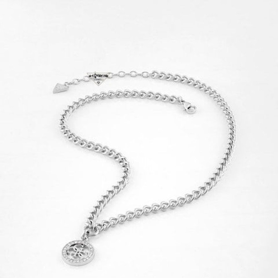 Donna Acquaviva Gioielli Collanecollane Da Donna | Collana My Feelings Guess Jubn70198Jw