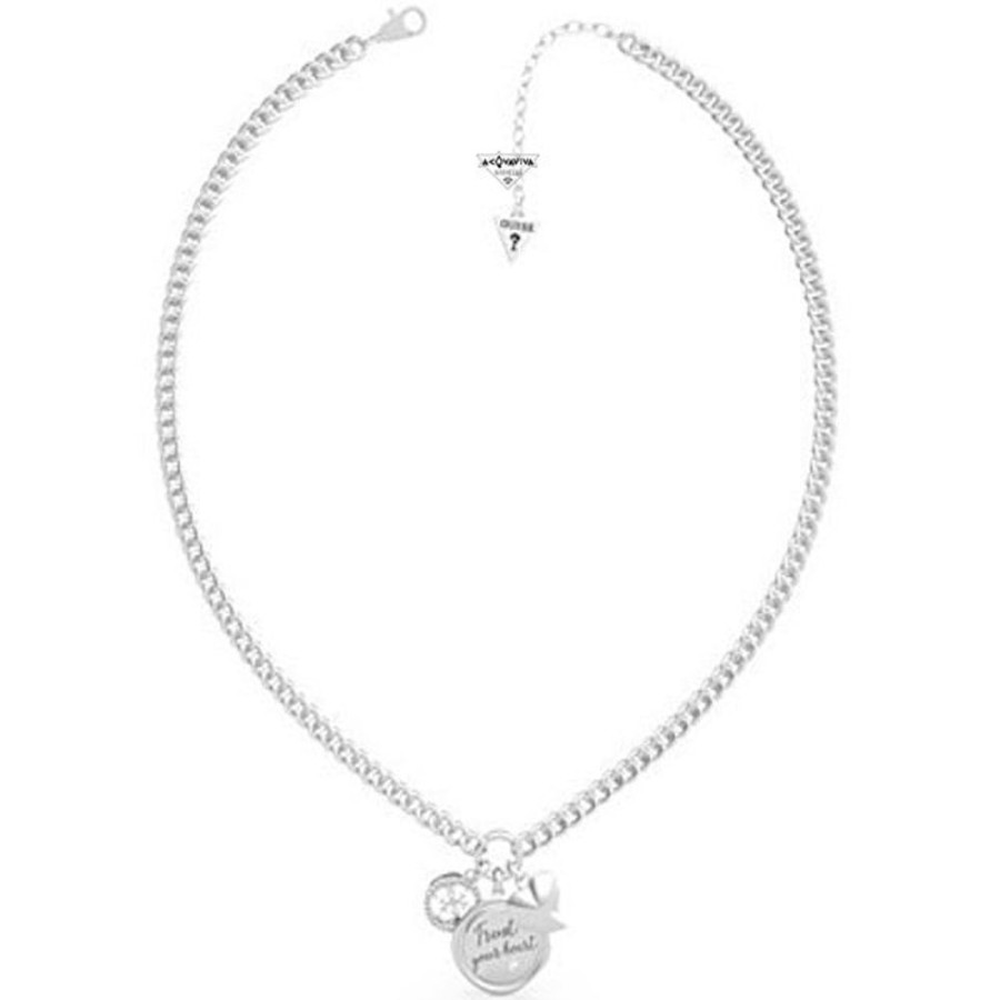 Donna Acquaviva Gioielli Collanecollane Da Donna | Collana My Feelings Guess Jubn70038Jw