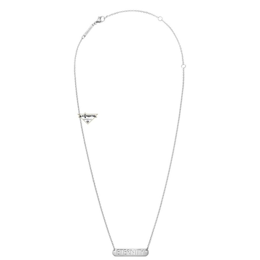 Donna Acquaviva Gioielli Collanecollane Da Donna | Collana Message Calvin Klein Kj7Cmn000100