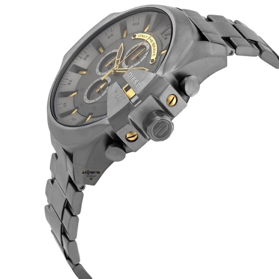 Uomo Diesel Quarzoorologi Quarzo Uomo | Orologio Multifunzione Chief Diesel Dz4466