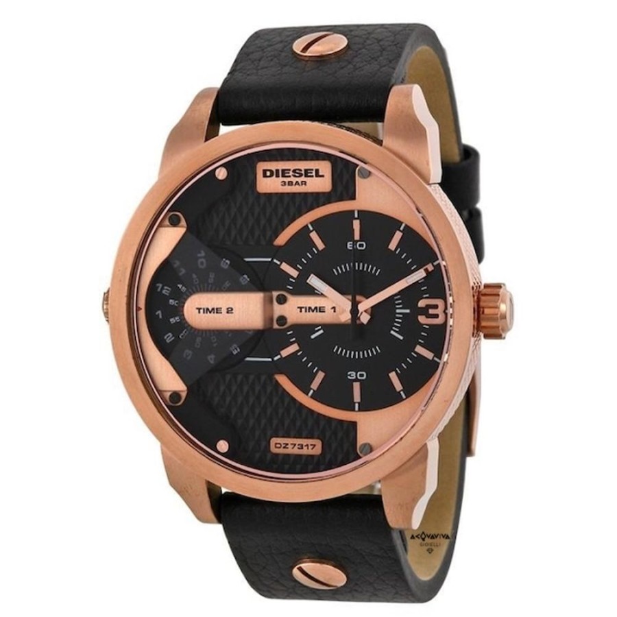 Uomo Diesel Quarzoorologi Quarzo Uomo | Orologio Multifunzione Little Daddy Diesel Dz7317